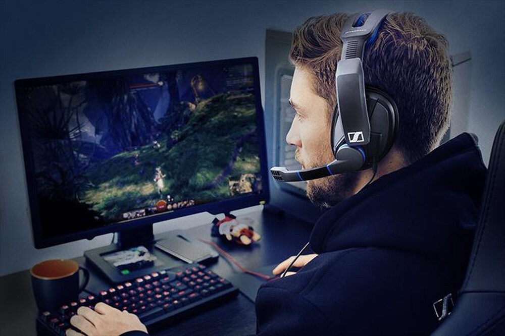 "SENNHEISER - GSP300-Nero/Blu"