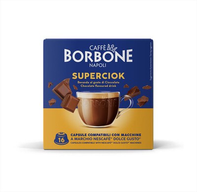CAFFE BORBONE - SUPERCIOCK - Nescaf&eacute; Dolce Gusto 16 Caps
