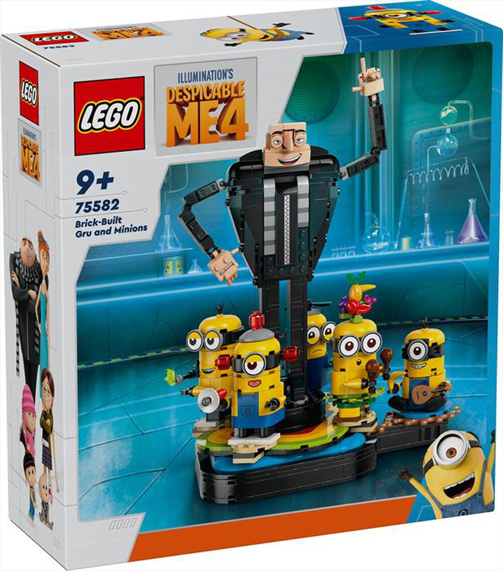 Immagine del prodotto LEGO - CATTIVISSIMO ME Gru e Minions in mattoncini 75582