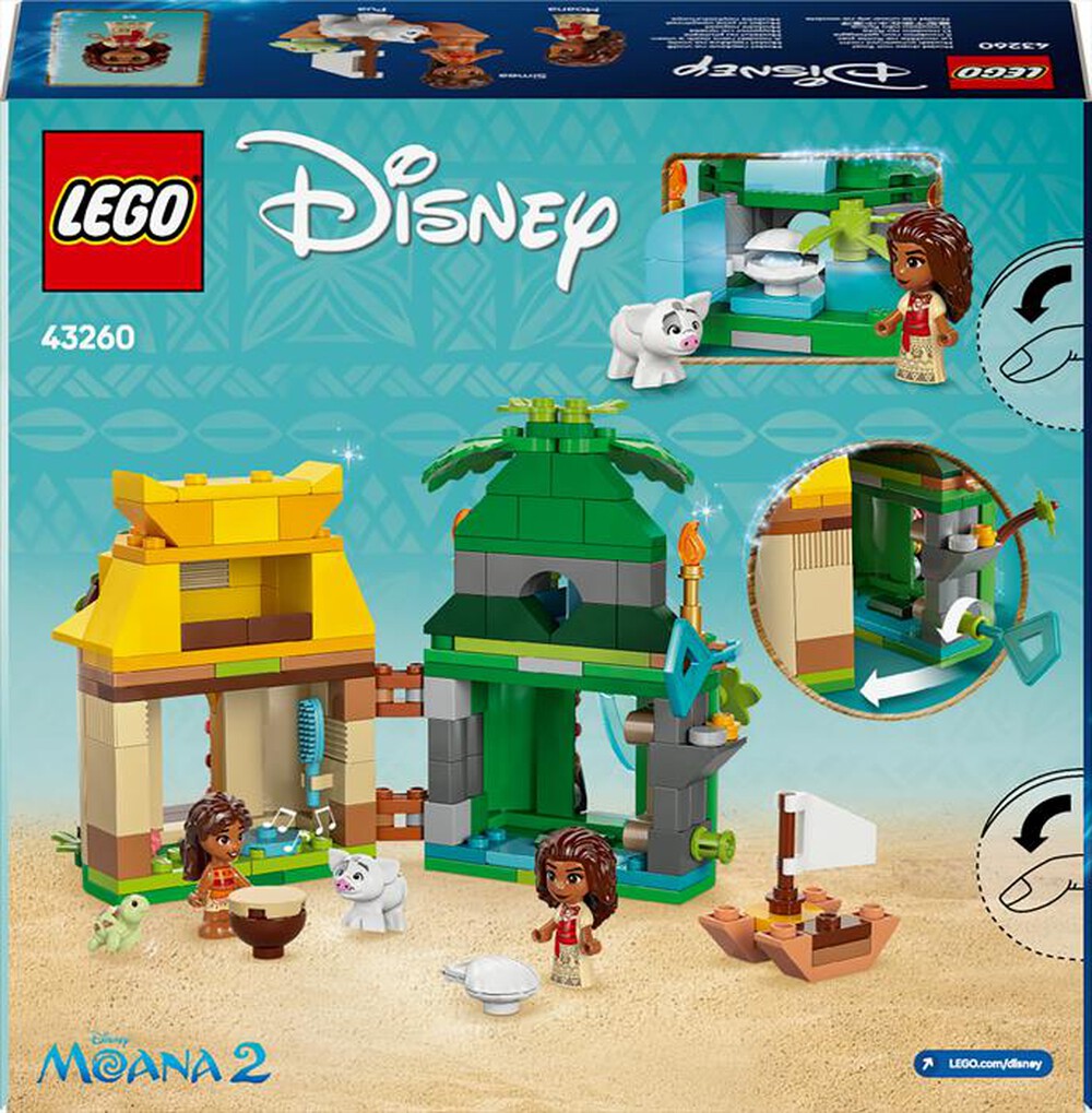 Immagine del prodotto LEGO - DISNEY Divertimento sull&rsquo;isola di Vaiana 43260