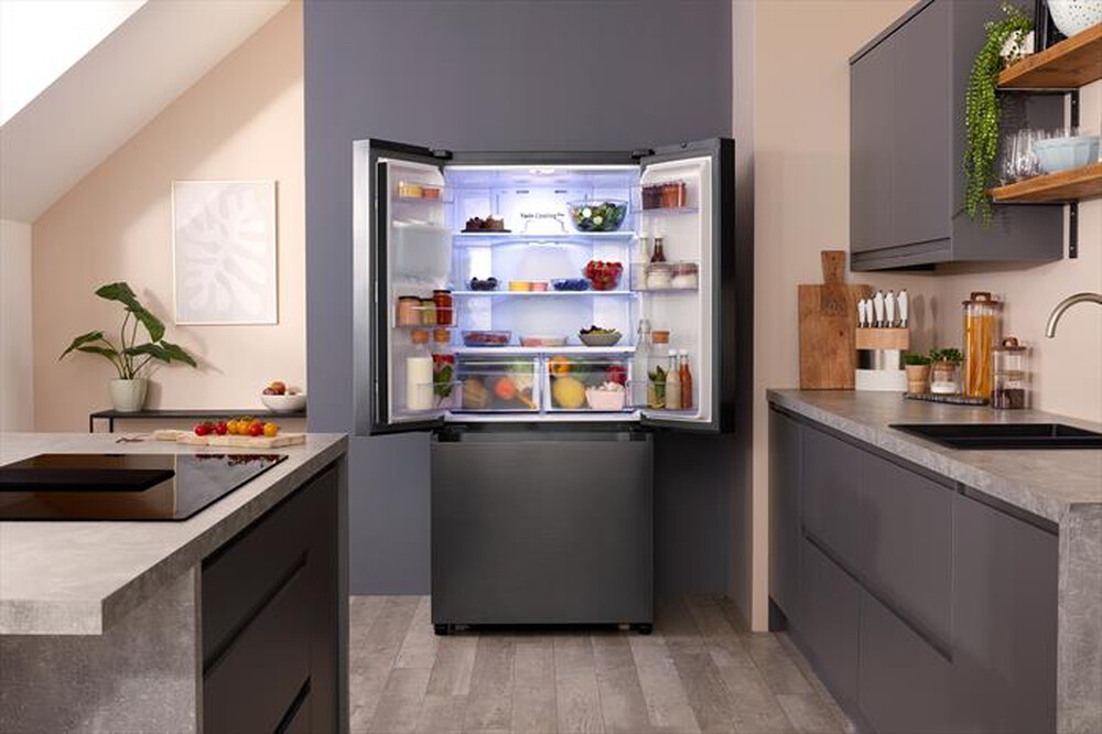 Immagine del prodotto SAMSUNG - Frigorifero 3 porte RF50A5202B1/ES Classe F 495 lt-Nero