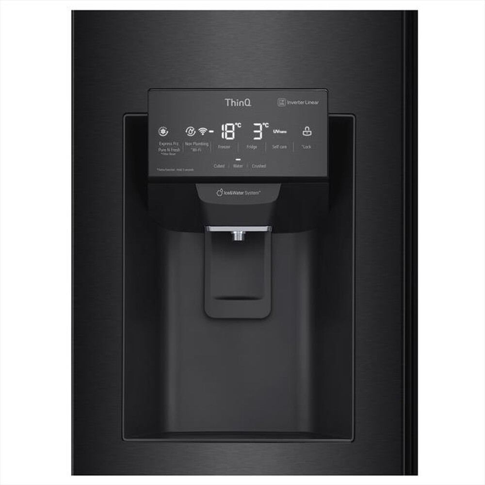 "LG - Frigorifero 4 Porte INSTAVIEW GMX844MC6F Classe F-Nero"