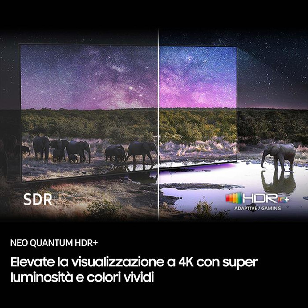 "SAMSUNG - Smart TV MINI LED UHD 4K 55\" QE55QN85FAUXZT-Eclipse Silver"