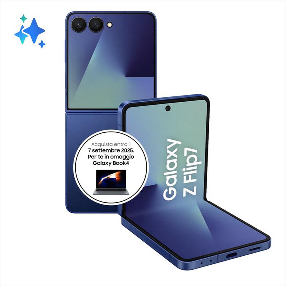 SAMSUNG - Galaxy Z Flip7 12+512GB-Blue Shadow