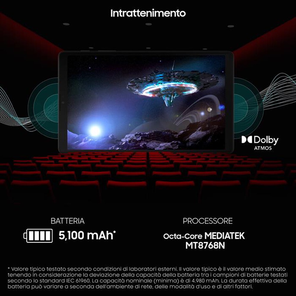 "SAMSUNG - GALAXY TAB A7 LITE-Gray"