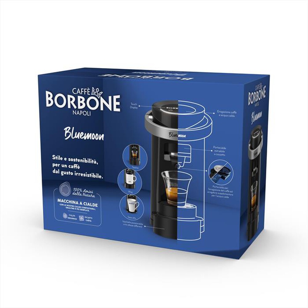 Immagine del prodotto CAFFE BORBONE - Macchina da caff&eacute; pump BLUEMOON-Nero