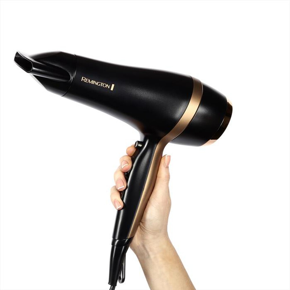 "REMINGTON - Asciugacapelli D6960GP-NERO/ORO"