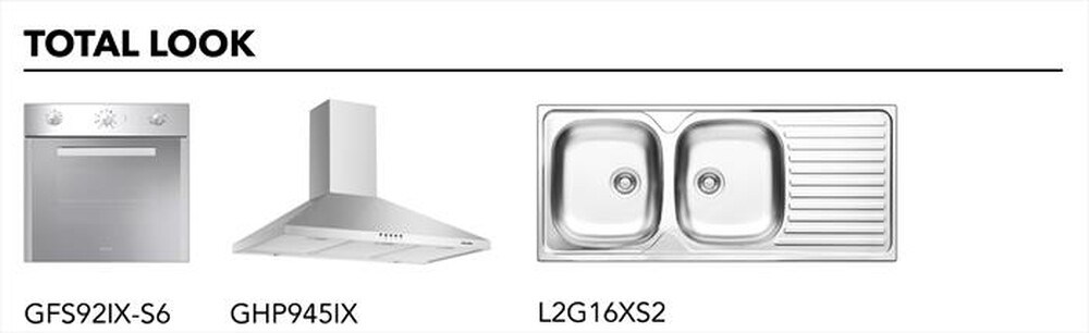 Immagine del prodotto GLEM GAS - Piano cottura a gas GT85THIX- 0cm