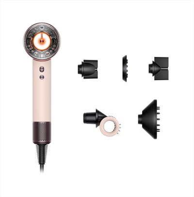 DYSON - Supersonic Nural capelli Lisci e Mossi-Rosa Cipria/Oro Rosa