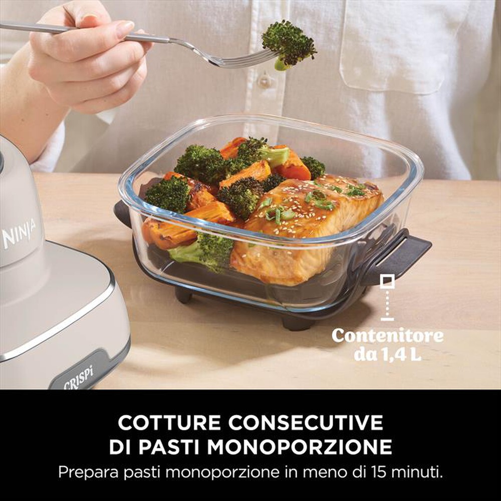 Immagine del prodotto NINJA - FRIGGITRICE AD ARIA IN VETRO PORTATILE CRISPI-Tortora