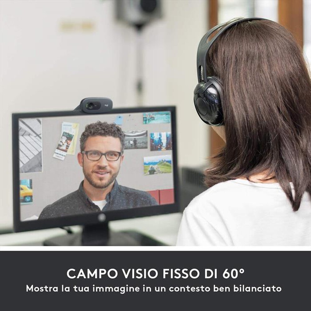 "LOGITECH - Logitech C505 HD Webcam"