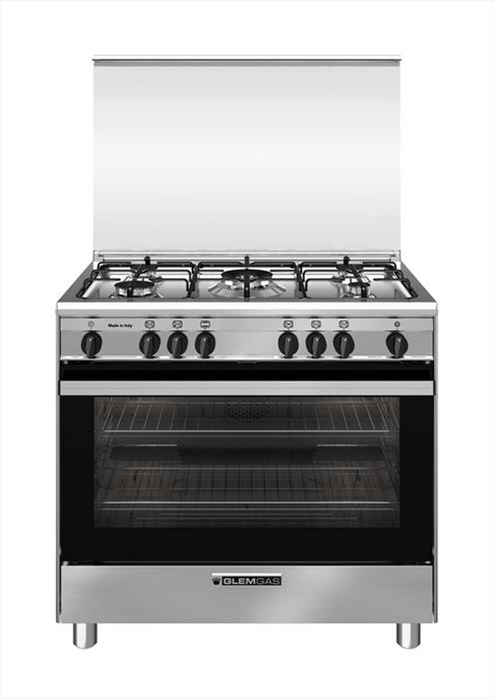 "GLEM GAS - Cucina SA965VI Classe A-Inox"