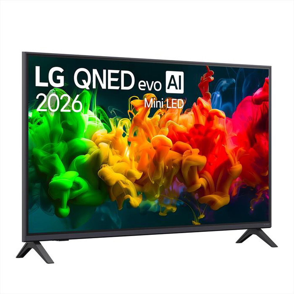 Immagine del prodotto LG - Smart TV 43" MiniLED QNED EVO 4K AI 43QNED80B6B-Charcoal Black