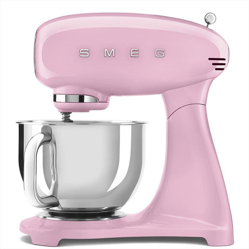 "SMEG - Impastatrice SMF03PKEU Full Color 50's Style-rosa"