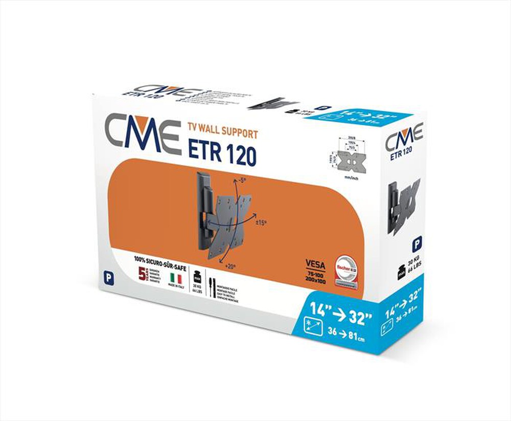 Immagine del prodotto CME - ETR120-Nero