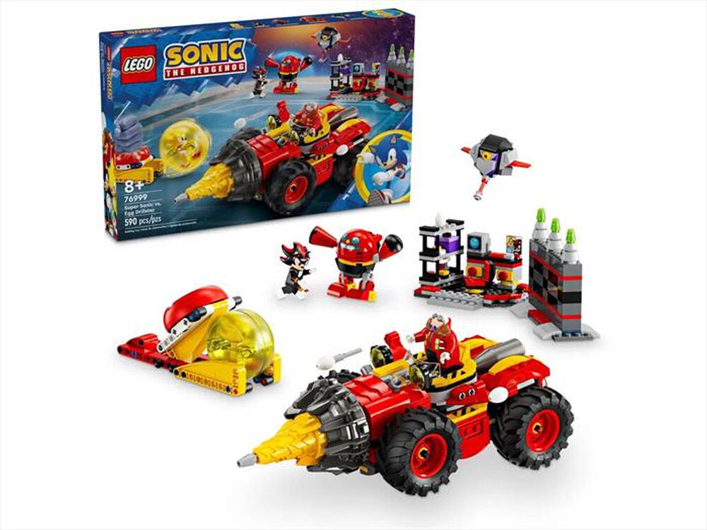 "LEGO - Super Sonic vs. Egg Drillster - 76999-Multicolore"