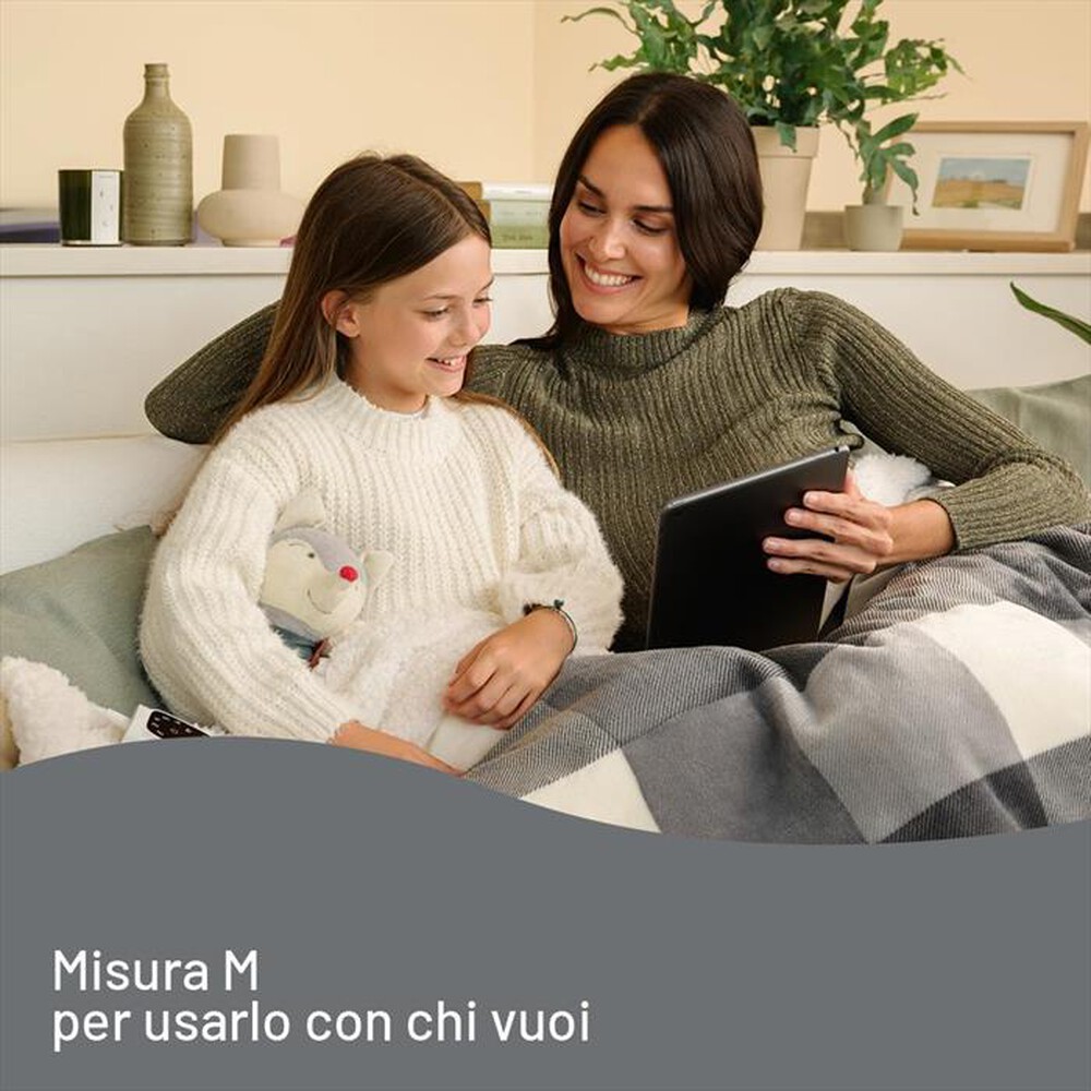 Immagine del prodotto IMETEC - Termocoperta CALDOPLAID ADAPTO 160X120 CM-Grigio