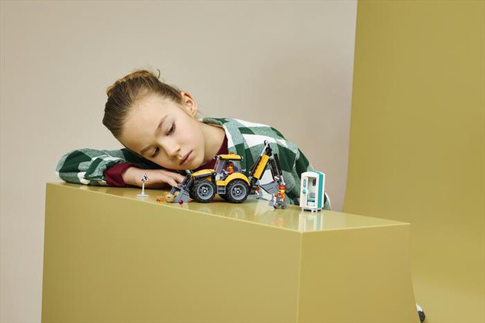 Immagine del prodotto LEGO - CITY Scavatrice da cantiere gialla - 60480