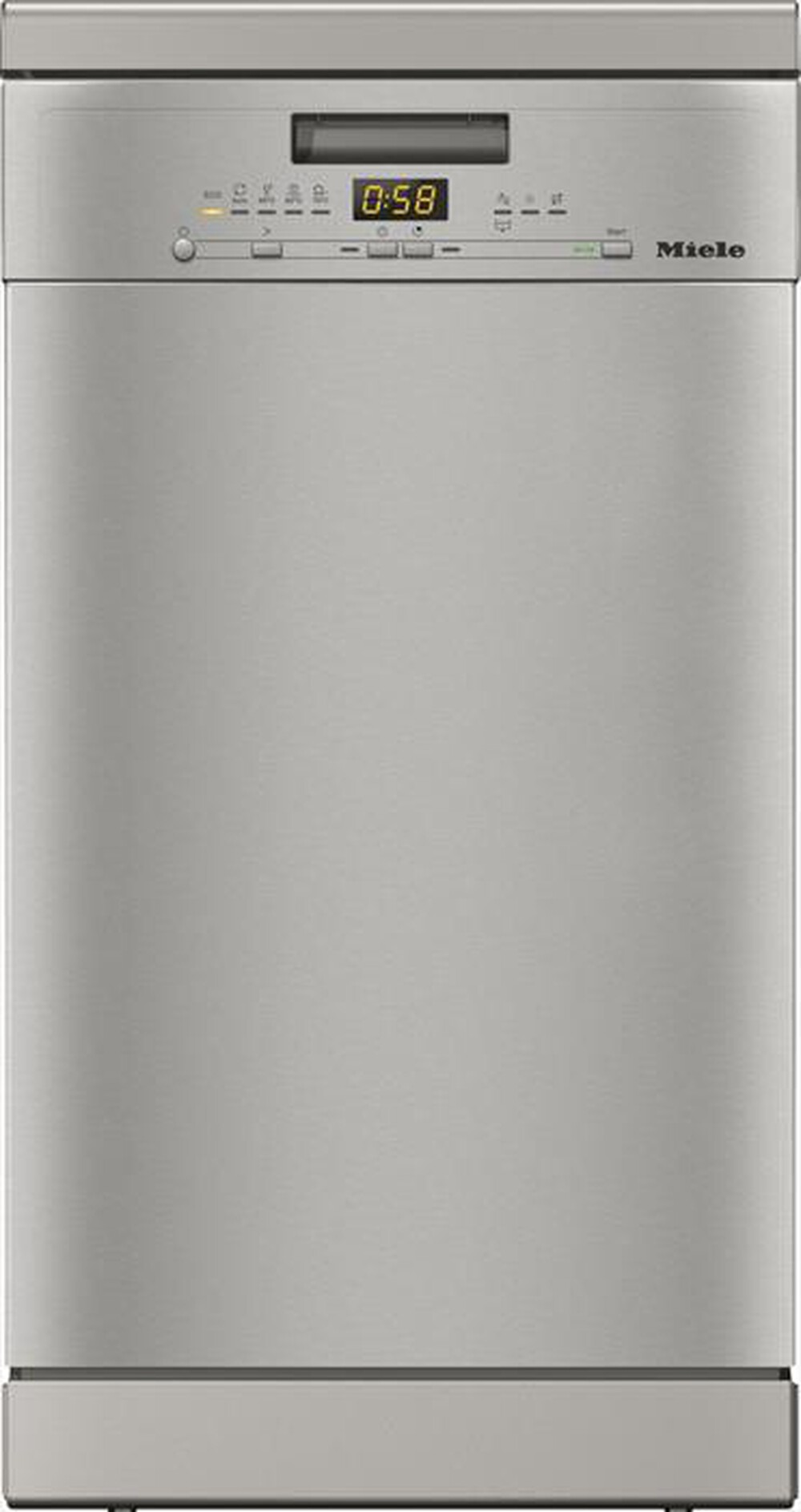 "MIELE - Lavastoviglie G 5540 SC CLST Classe E 9 coperti-CleanSteel"