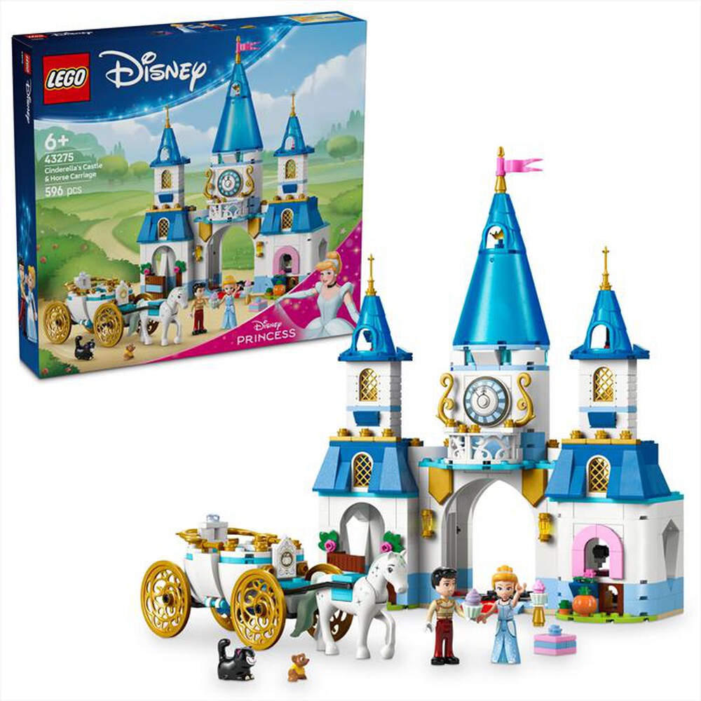 Immagine del prodotto LEGO - DISNEY Castello e carrozza di Cenerentola 43275