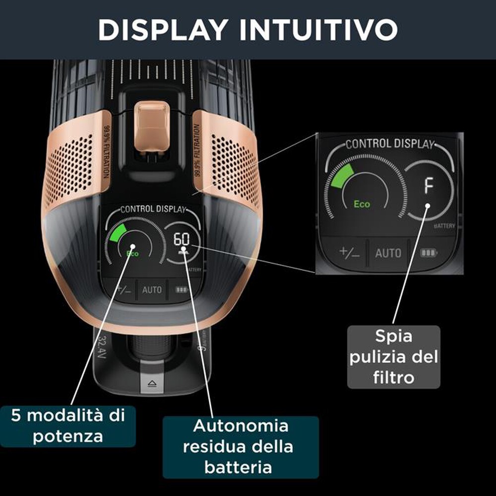 Immagine del prodotto ROWENTA - Scopa elettrica X-FORCE FLEX 15.60 ANIMAL RH99F1