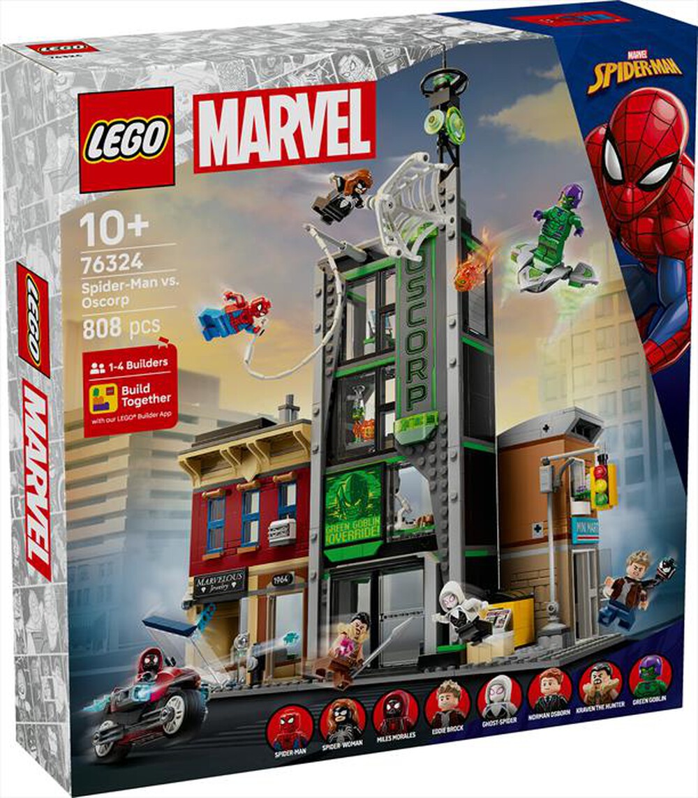 Immagine del prodotto LEGO - SUPER HEROES MARVEL Spider-Man contro Oscorp 76324
