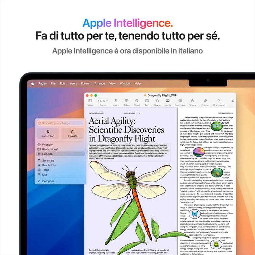 Immagine del prodotto APPLE - MacBook Air 15'' M4 10 CPU 10 GPU 24GB 512GB SSD-Argento