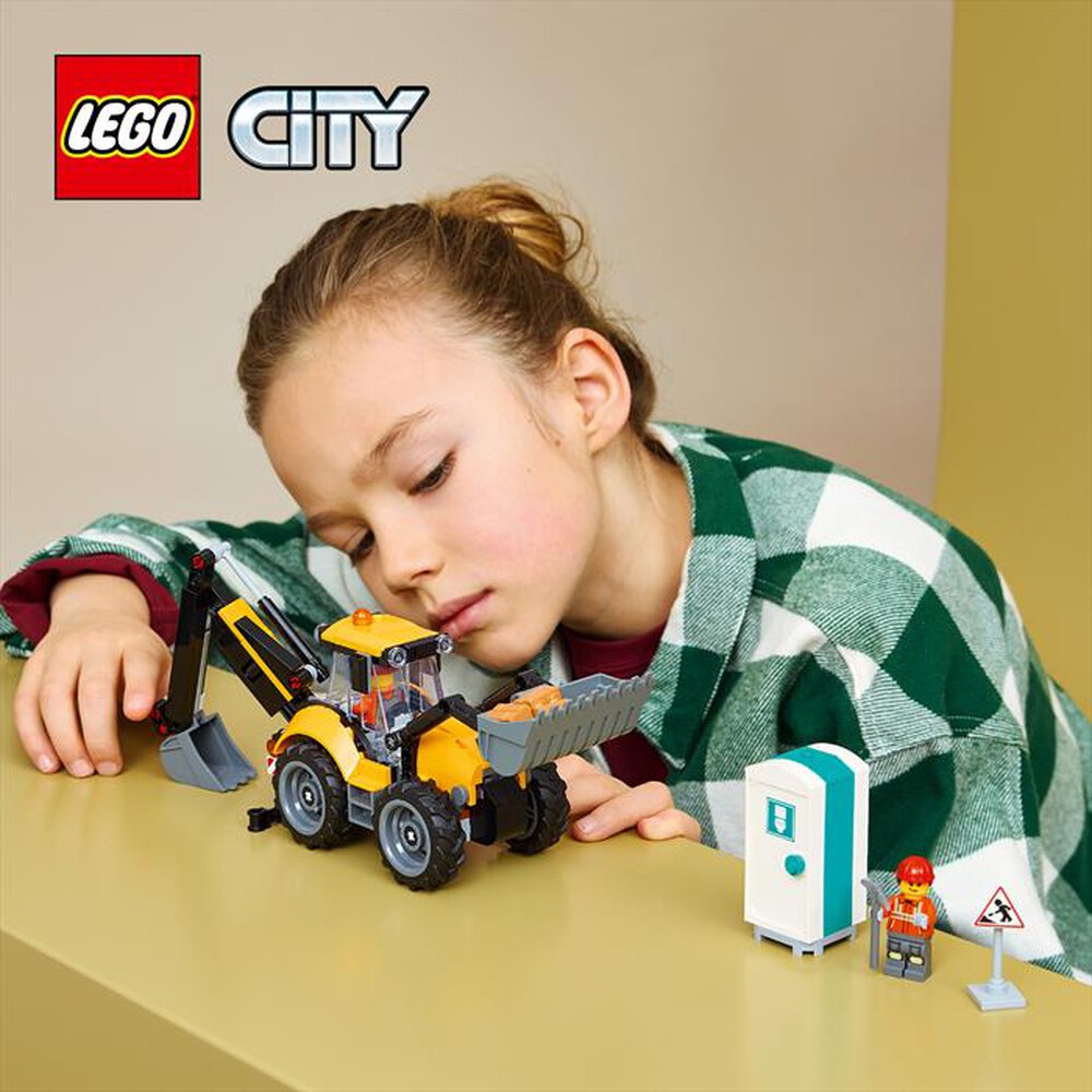 Immagine del prodotto LEGO - CITY Scavatrice da cantiere gialla - 60480