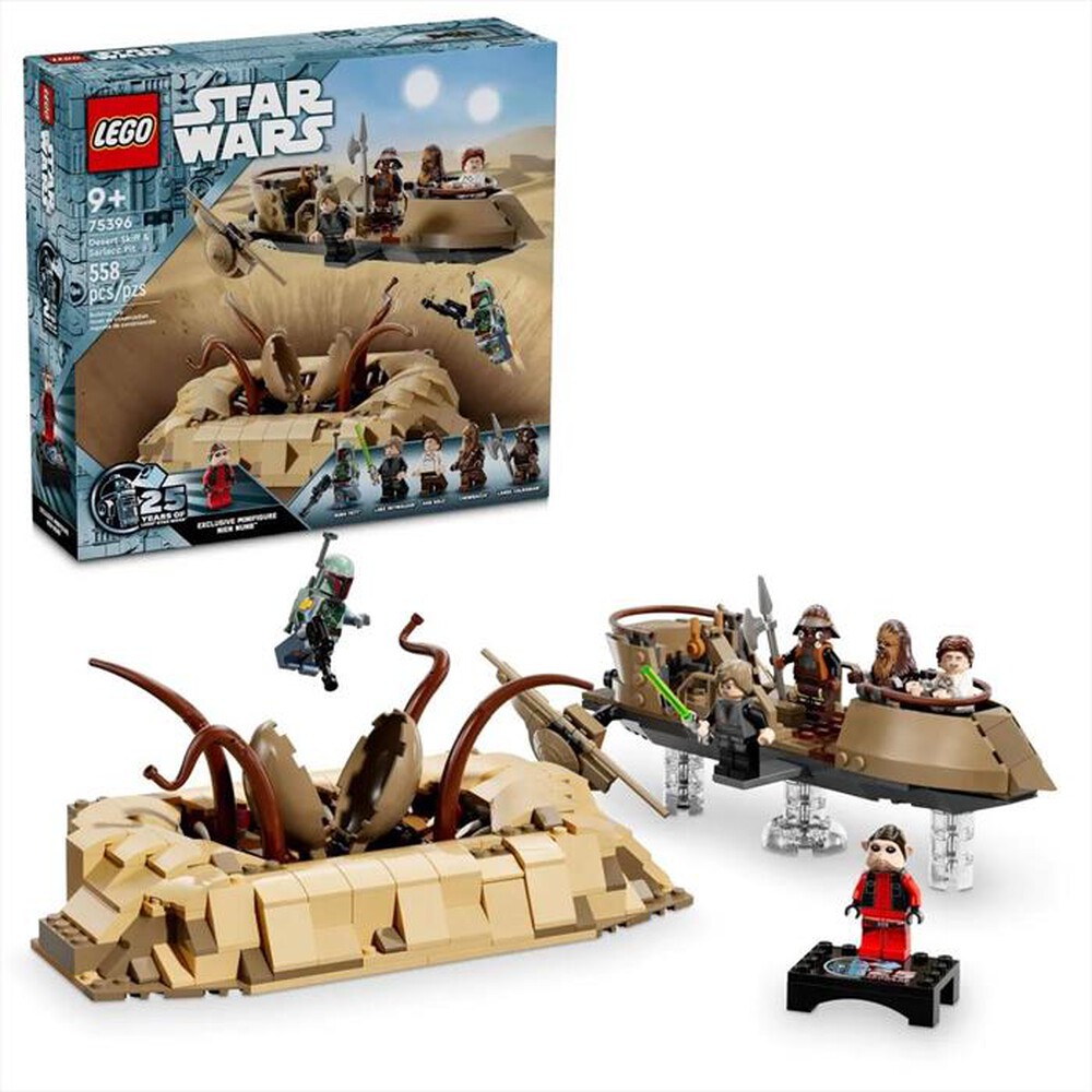 "LEGO - Skiff del deserto e Fossa del Sarlacc - 75396-Multicolore"