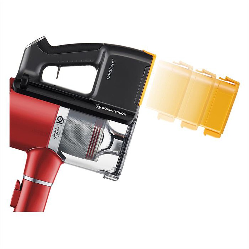 "LG - Scopa elettrica CORDZERO A9K-SLIM1R-Rosso"