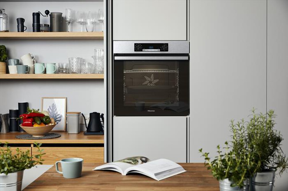 "HISENSE - Forno incasso elettrico BI64211PX Classe A+-Inox"