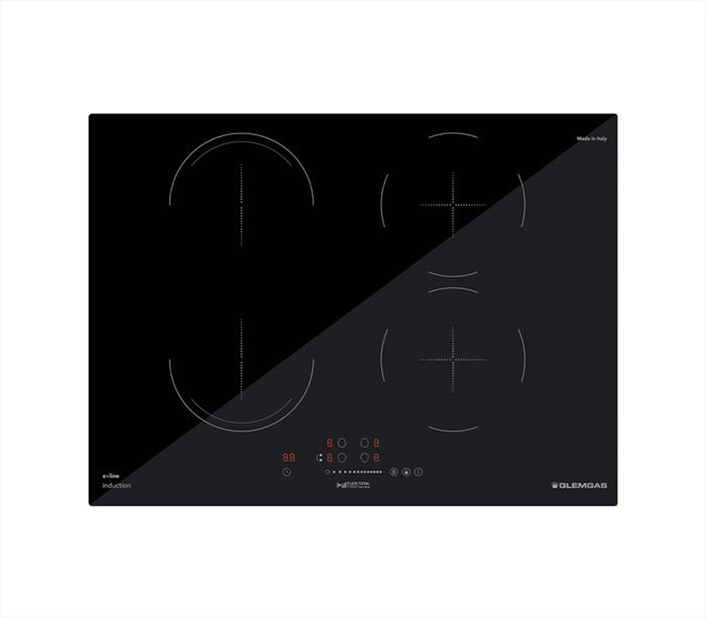 Immagine del prodotto GLEM GAS - Piano cottura induzione GTI741BSL 70 cm-Nero Lucido