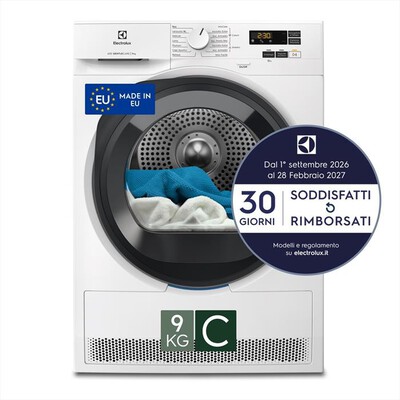 ELECTROLUX - Asciugatrice EW6H19G 9Kg Classe C-Bianco