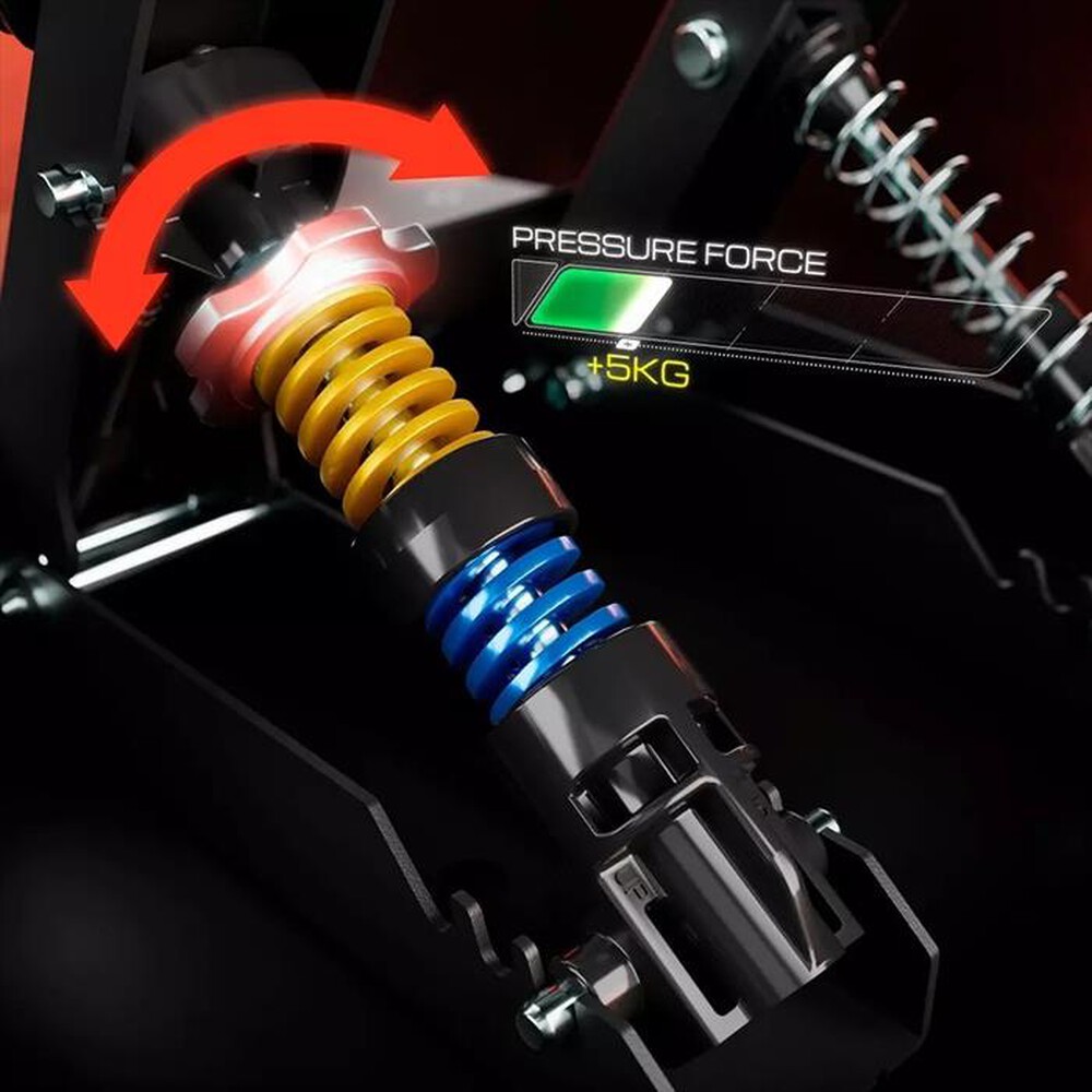 Immagine del prodotto THRUSTMASTER - Pedialiera metallo 3 pedali RACELINE PEDALS III LC-Nero