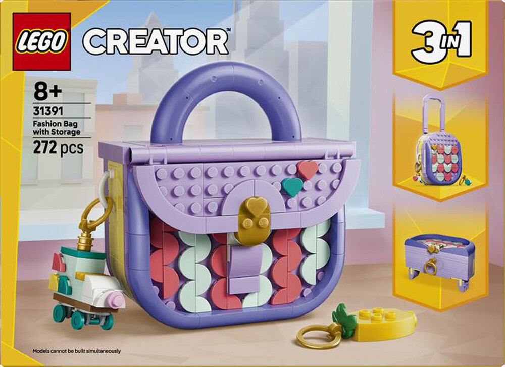 Immagine del prodotto LEGO - CREATOR Borsetta alla Moda Portaoggetti - 31391-Multicolore