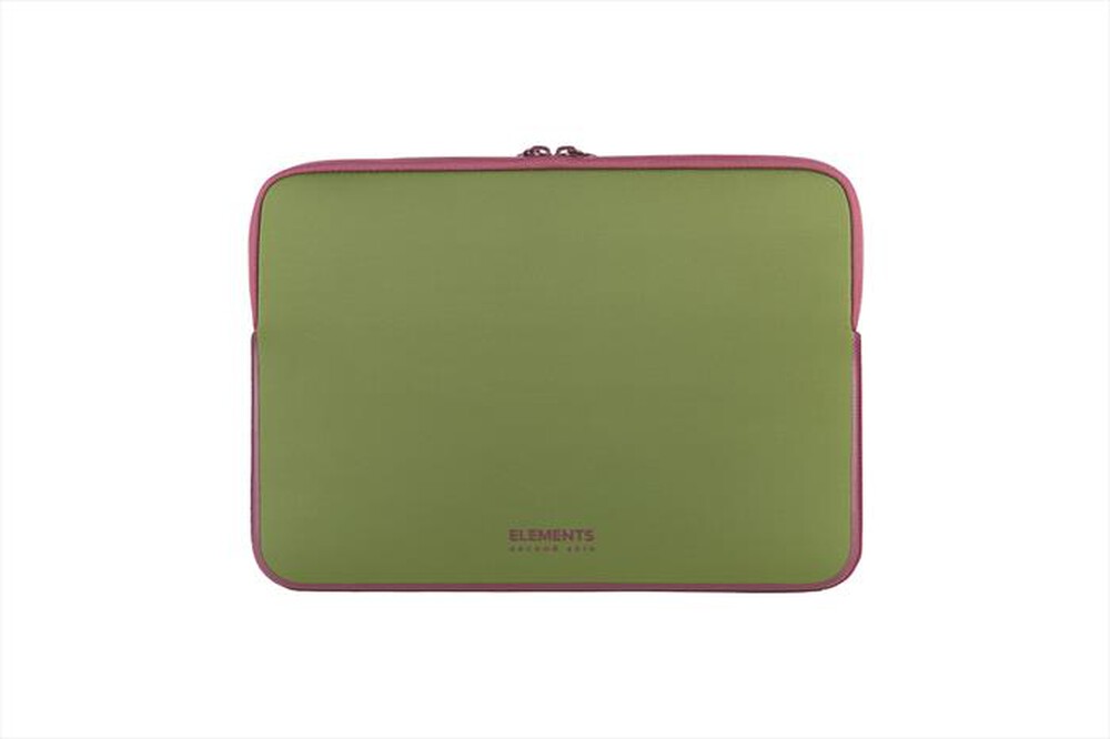 "TUCANO - Custodia ELEMENTS per Macbook e Laptop 13\"-VERDE"