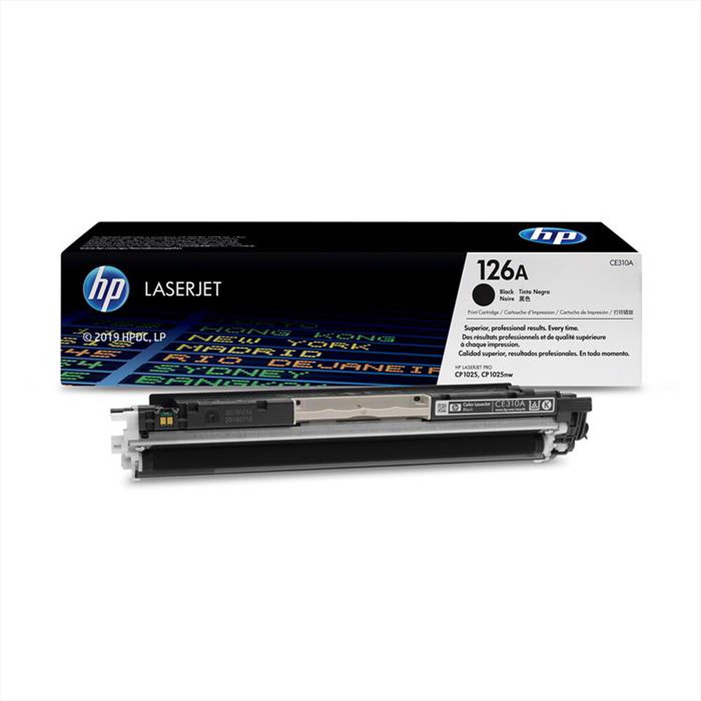 "HP - Cartuccia di stampa HP 126A LaserJet, nero-Nero"