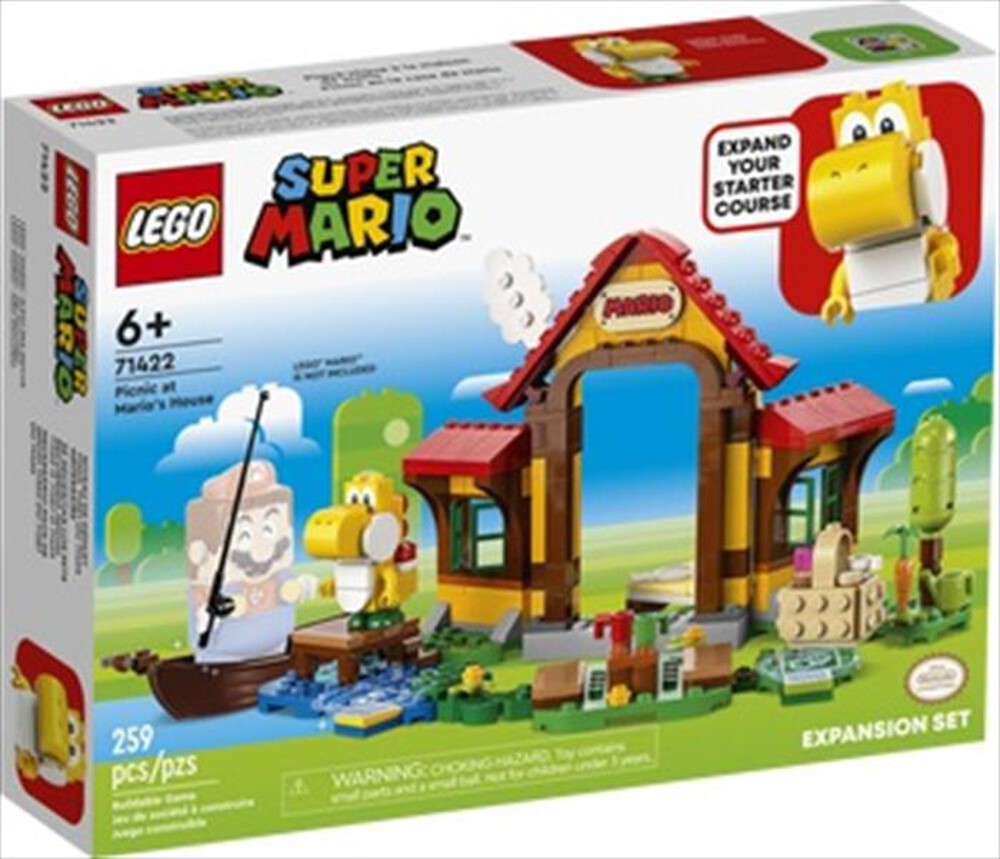 "LEGO - SUPER MARIO Pack di espansione picnic a casa-71422-Multicolore"