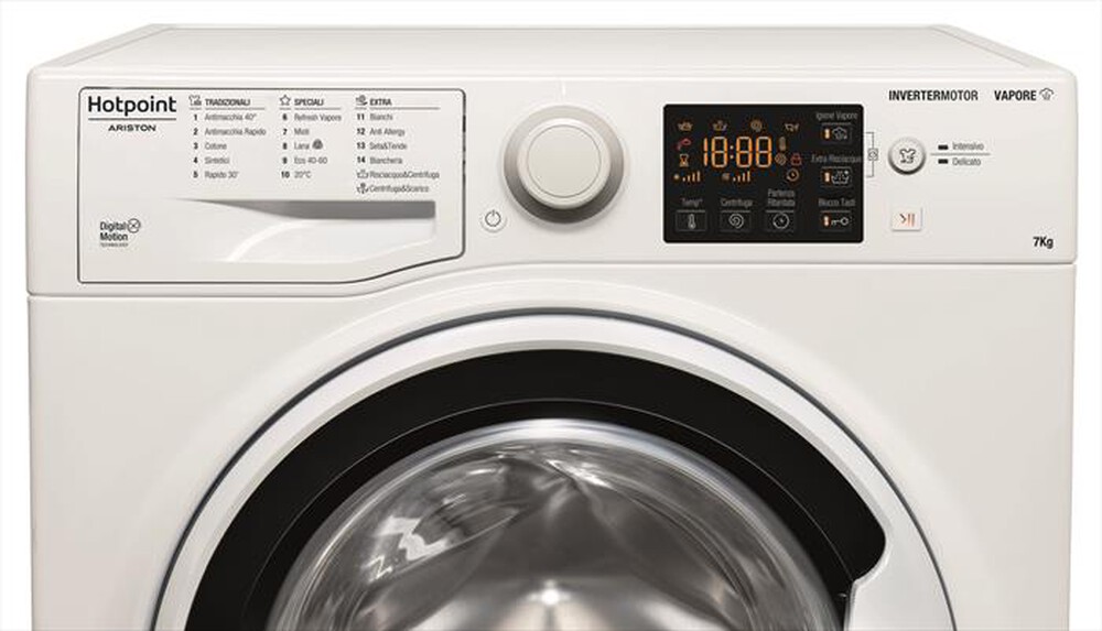 Immagine del prodotto HOTPOINT ARISTON - Lavatrice slim RSSG 72V W IT N 7 Kg Classe D