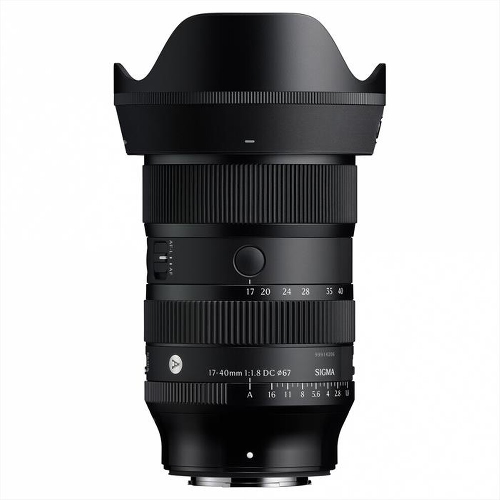 SIGMA - Obiettivo zoom 17-40/1.8 (A) DC FUJI X-MOUNT-Nero