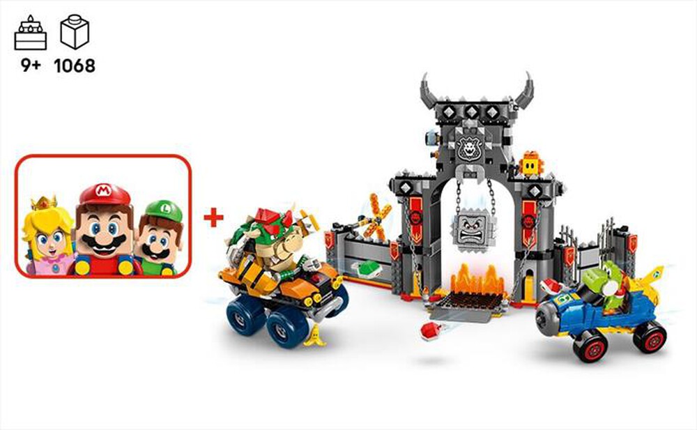Immagine del prodotto LEGO - SUPER MARIO Mario Kart – Castello di Bowser 72039