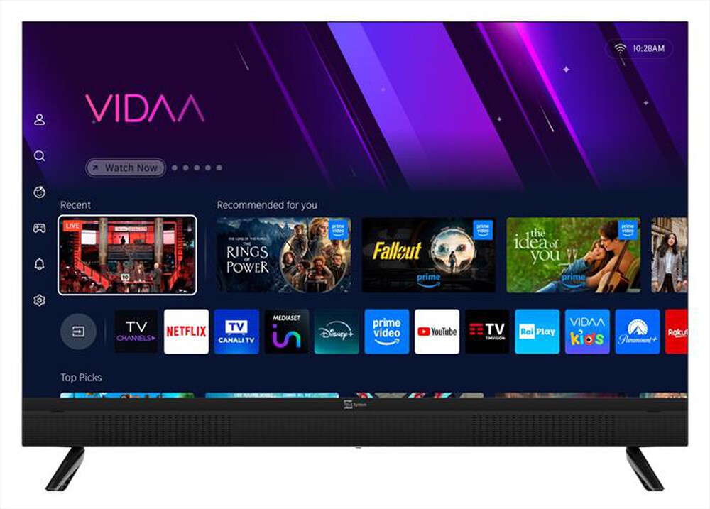 Immagine del prodotto TELESYSTEM - TV LED 32" SONIC SMART SMV15-BLACK