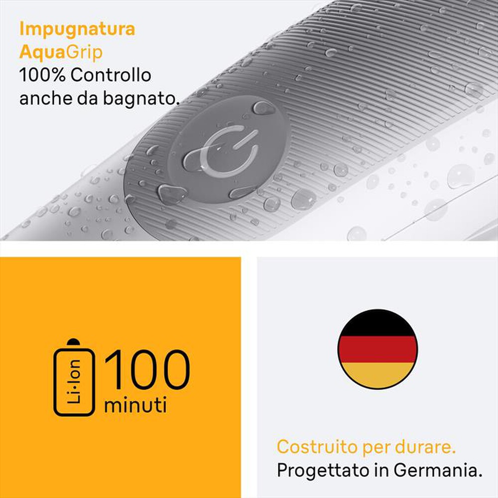 "BRAUN - Rasoio BG 5550-GRIGIO"