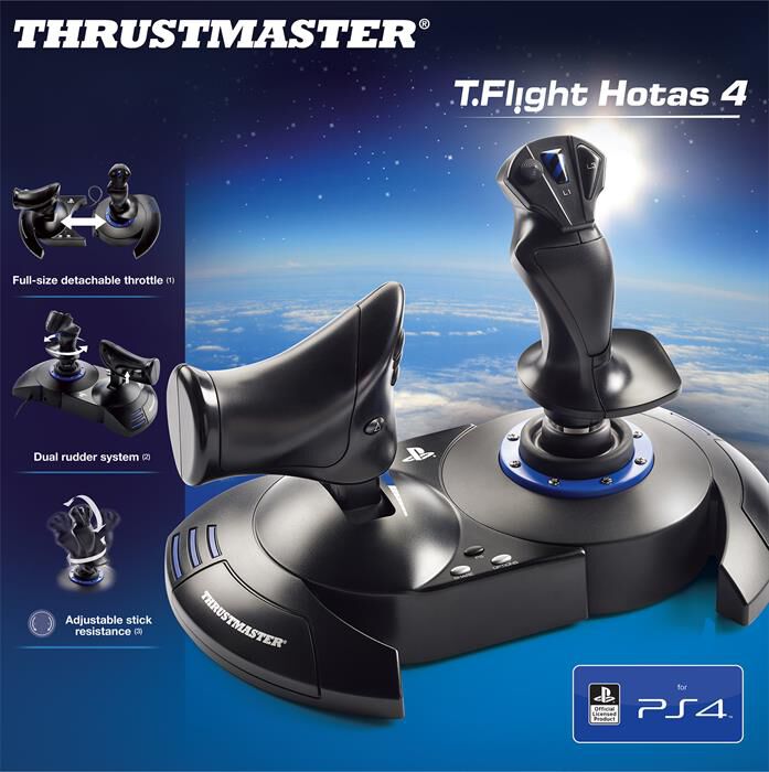 THRUSTMASTER - T-FLIGHT HOTAS 4 OFFICIAL | Euronics