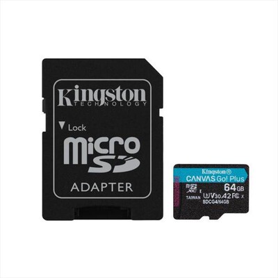 KINGSTON - Micro SD SDCG464GB-Nero