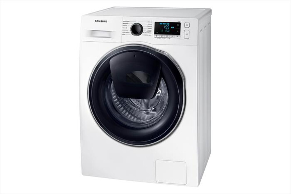 "SAMSUNG - Lavatrice slim WW8NK62E0RW/ET 8 Kg Classe C-Bianco oblò Crystal Gloss Blue"