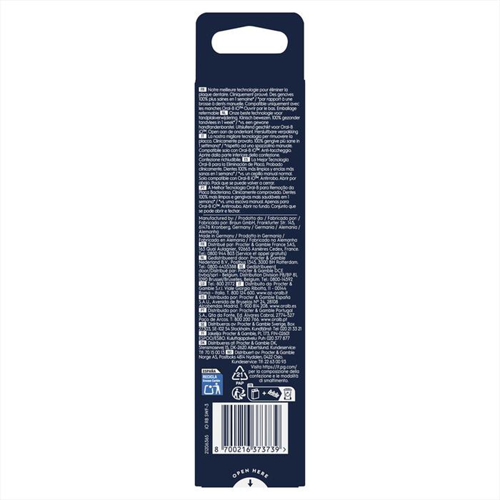 Immagine del prodotto ORAL-B - OB PW REFILL GENTLE CARE WHITE X3CT-BIANCO