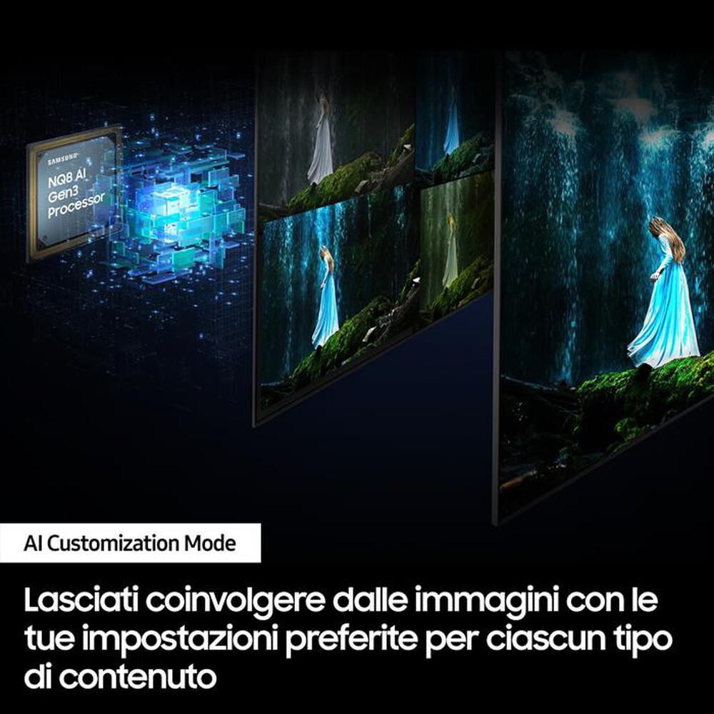 Immagine del prodotto SAMSUNG - Smart TV Q-LED UHD 4K 50" QE50Q80DATXZT-ECLIPSE SILVER