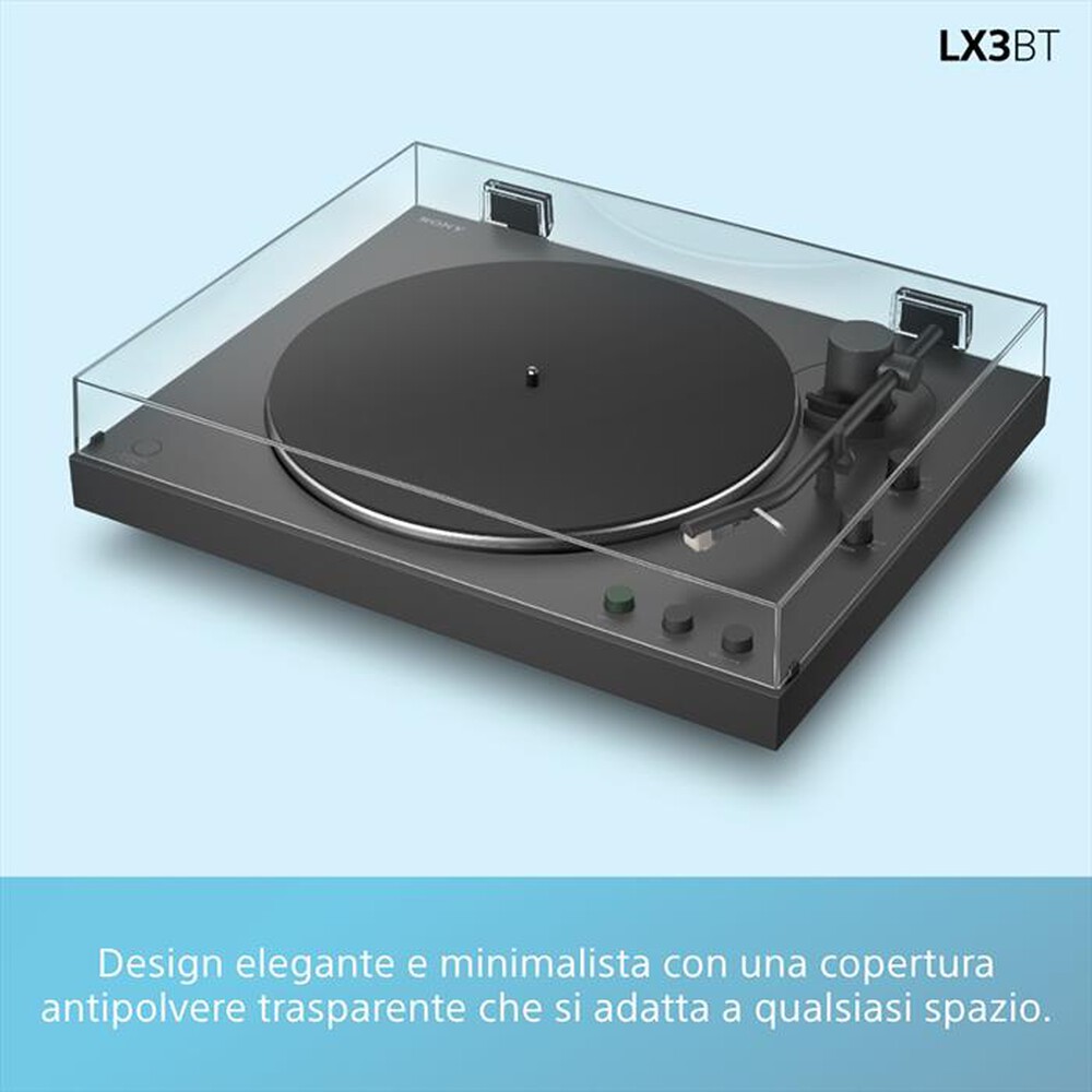 Immagine del prodotto SONY - Giradischi con Bluetooth PSLX3BT.CEL-GRIGIO