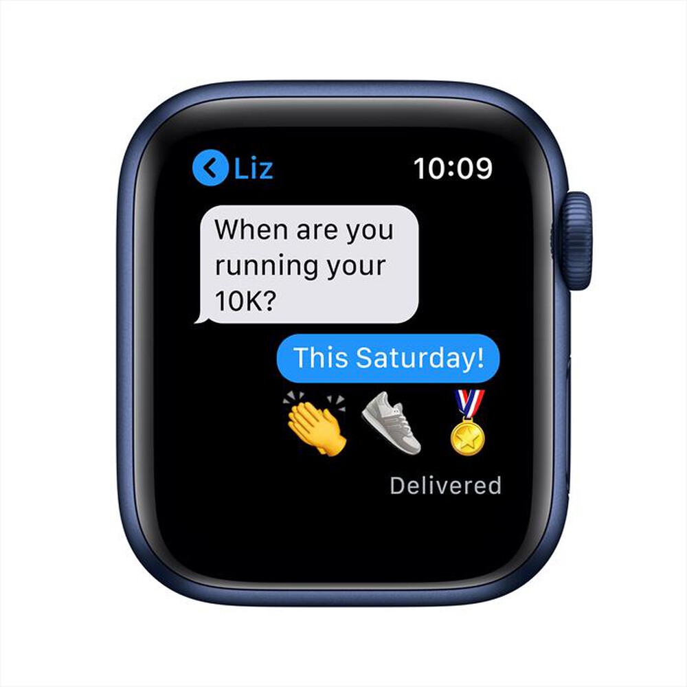 Immagine del prodotto APPLE - Watch Series 6 GPS 40mm Alluminio Blu-Cinturino Sport Blu